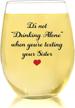 drinking alone sister birthday sorority logo