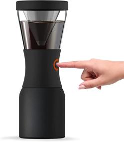 img 1 attached to ☕ Asobu Coldbrew: Portable Cold Brew Coffee Maker with Vacuum Insulated 1L Stainless Steel Carafe - BPA Free (Wood Finish)