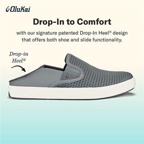 img 2 attached to OLUKAI Laeahi Pavement 11: Premium Men's Loafers & Slip-Ons for Excellent Comfort and Style