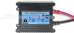 img 2 attached to Xtremevision 35W DC Xenon Bundle With Slim Ballast (1 Pair) And H1 30000K - 30K Deep Blue Xenon Bulbs (1 Pair)