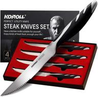 konoll knives steaks serrated serrated logo