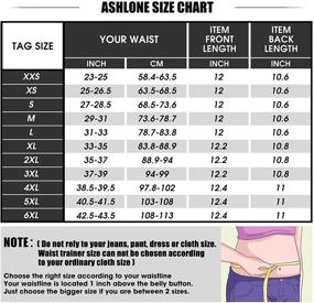 img 1 attached to ASHLONE Latex Waist Trainer Corset - Underbust Sport Cincher for Women's Fitness, Workout, and Body Shaping