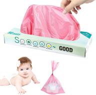 🗑️ pi odor disposable bags: strong, leak-proof bags for baby & adult diapers, food waste, and sanitary product disposal - l-90 bags logo