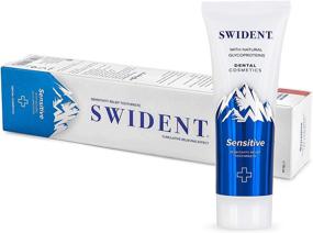 img 4 attached to 🦷 SWIDENT Sensitive Toothpaste 75ml - Effective Sensitivity Relief and Enamel Protection