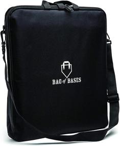 img 3 attached to 🎒 Bag of Bases: Portable Throw Down Baseball Bases with Custom Carrying Bag - Ideal for Baseball, Teeball, Softball, Kickball, Kids, Backyard, Practice, and School