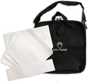 img 4 attached to 🎒 Bag of Bases: Portable Throw Down Baseball Bases with Custom Carrying Bag - Ideal for Baseball, Teeball, Softball, Kickball, Kids, Backyard, Practice, and School