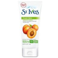 💆 st. ives face scrub apricot 6 oz (pack of 2): exfoliate and revitalize your skin with this double pack! logo