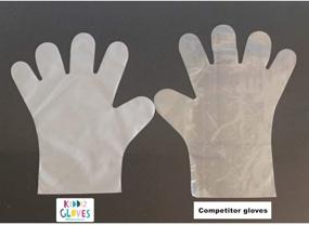 img 3 attached to 🧤 Kiddiz Gloves: Eco-Friendly Disposable Gloves for Kids Ages 3-8. Multipurpose - Latex, Powder, and BPA-Free, 100% Recyclable