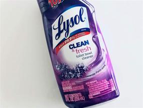 img 1 attached to 🚽 Lysol Power & Fresh Cling Gel Lavender Fields Scent Toilet Bowl Cleaner: An Effective 3 Pack Solution for Maintaining Clean Bathrooms