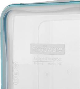img 1 attached to 20-Piece Snapware Total Solution Rectangular Plastic Food Storage Set - BPA Free, Leak-Proof, Microwave, Freezer, Dishwasher Safe - Ideal for Meal Prep