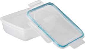 img 2 attached to 20-Piece Snapware Total Solution Rectangular Plastic Food Storage Set - BPA Free, Leak-Proof, Microwave, Freezer, Dishwasher Safe - Ideal for Meal Prep
