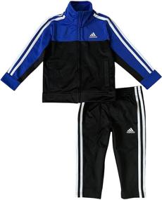 img 1 attached to 👕 Набор одежды для мальчиков adidas - трикотажная куртка и брюки.