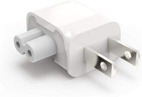 img 4 attached to 🔌 Ten One Design Blockhead Side-Facing Plug for Apple MacBook/iPad Power Adapters and Chargers - White