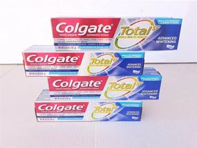 img 4 attached to 🦷 Colgate Total SF Advanced Whitening Toothpaste - 5 Pack, 6.4 oz