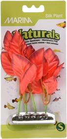 img 2 attached to Enhance Your Fish Tank with Marina Naturals Foreground Silk Plant - Eye-catching Fish Tank Decorations