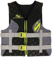 👙 stearns hydroprene life vest 2-pack: black/green and black/orange, s/m - stay safe in style! логотип