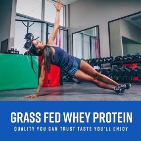 img 2 attached to Ultra-Pure Physique Formula Grass-Fed Whey Protein Powder: 100% Natural, Non-GMO, Cold-Processed, Gluten-Free, rBGH/RBST & Sucralose-Free, Vanilla Flavored Whey Isolate