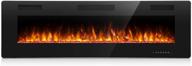 🔥 antarctic star 30 inch electric fireplace: in-wall recessed, wall mounted, multicolor flame, timer, touch control & remote logo