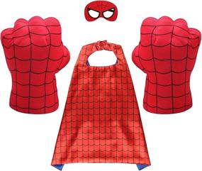 img 4 attached to 🦸 Toydaze Superhero Birthday Dress-Up Costumes