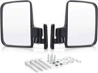 🏌️ golf cart side view mirrors - mictuning compatible with club car, ezgo, yamaha логотип