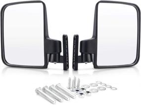 img 4 attached to 🏌️ Golf Cart Side View Mirrors - MICTUNING Compatible with Club Car, EZGO, Yamaha