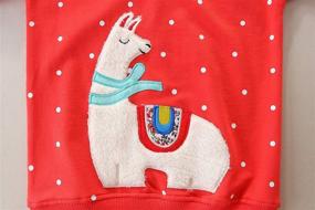 img 1 attached to 👕 Cute Cartoon Cotton Sweater Shirt for Unisex Kids by Hongshilian: Cozy and Stylish!