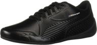 👟 puma drift ultra trainers for men in black - athletic shoes logo