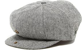 img 2 attached to 👶 Adorable Baby Boy Ring Bearer Pageboy Scally Cap: Classic Flat Ivy Newsboy Style with Tweed Golf Cap Hat