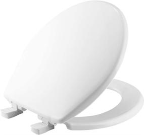 img 4 attached to 🚽 Bemis 730SLEC Round Plastic Toilet: A Stylish and Durable Bathroom Essential
