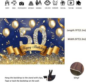 img 1 attached to Birthday Photography Background Decorations Photobooth Event & Party Supplies