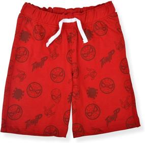 img 1 attached to 🕷️ Marvel Spider Man 2-Pack Casual Shorts for Boys- Clothing