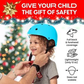 img 3 attached to 🚲 MhIL Kids Bike Helmet for Boys & Girls - Toddler Bicycle Helmet for Ages 3-5/5-8/8-14 - Ideal for Skateboard, BMX, Scooter, Cycling, Balance Bike - Suitable for Children from 3 to 14+ Years Old