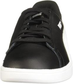 img 3 attached to 👟 Classic Style Meets Modern Design: PUMA Smash Sneaker White Black Men's Shoes