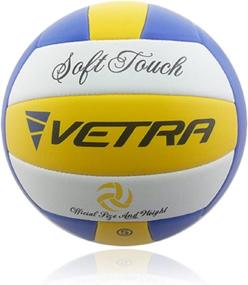 img 4 attached to 🏐 VETRA Volleyball Soft Touch Official Size 5: Ideal for Indoor/Outdoor Beach and Gym Games