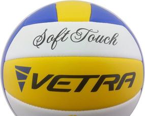 img 1 attached to 🏐 VETRA Volleyball Soft Touch Official Size 5: Ideal for Indoor/Outdoor Beach and Gym Games