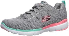 img 4 attached to Skechers Womens Appeal 3 0 REINALL Sneaker