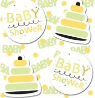 🎉 seo-optimized confetti for baby showers: creative converting - green and yellow gender-neutral party decor logo