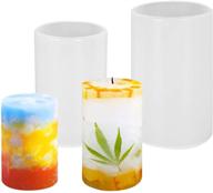 shanglist cylinder resin silicone candle logo