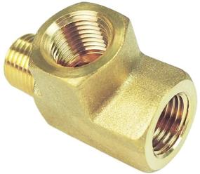 img 1 attached to 🔌 3-Way Female Brass Fitting - Forged for Better SEO