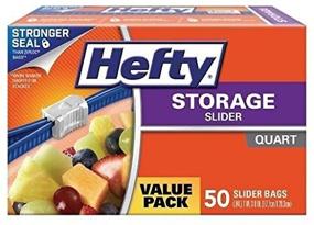 img 1 attached to Сумка-слайдер для хранения Hefty Quart