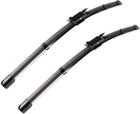 img 4 attached to 🚘 Original Equipment Replacement Wipers Set for Ford Explorer 2011-2018 Front Windshield - Pinch Tab 26"/22" (Set of 2) BB5Z-17528-E, BB5Z-17528-D