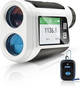 img 4 attached to 🏌️ Rumia Golf Rangefinder: 1200 Yards Range Finder with Slope and Voice Feature for Golfing and Hunting, LCD Touch Screen Display, 6X Magnification, Pin-Seeking and Flag Lock