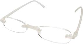 img 4 attached to 👓 Elevate Your Style with Calabria 714 Flexie Ice Reading Glasses