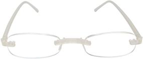 img 2 attached to 👓 Elevate Your Style with Calabria 714 Flexie Ice Reading Glasses