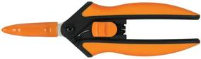 img 2 attached to 🌿 Fiskars Softouch Micro-Tip Non-Coated Blade Pruning Snip, Orange/Black (399240-1003): Enhanced SEO-friendly Product Name