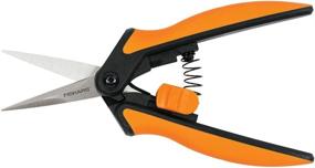 img 4 attached to 🌿 Fiskars Softouch Micro-Tip Non-Coated Blade Pruning Snip, Orange/Black (399240-1003): Enhanced SEO-friendly Product Name