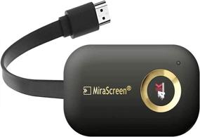 img 4 attached to 📶 VAlinks WiFi Display Dongle: 5G/2.4G Беспроводной HDMI-адаптер 4K для телевизора, проектора и других устройств | Совместимость с Miracast, DLAN, Airplay, поддержка iOS/Android/Mac/Windows