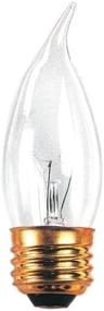 img 3 attached to Bulbrite Clear Incandescent CA10 🔆 E26 Medium Screw Base Light Bulb, 40W