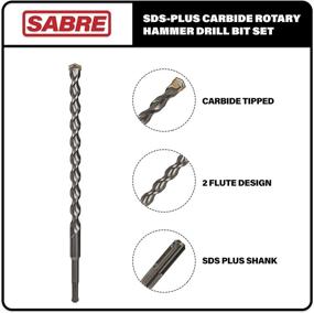 img 2 attached to Sabre Tools 4 Piece Carbide Concrete
