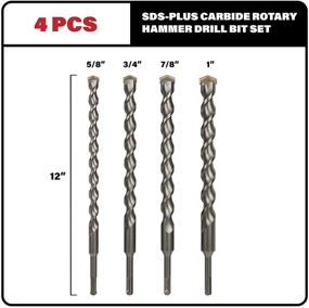 img 3 attached to Sabre Tools 4 Piece Carbide Concrete